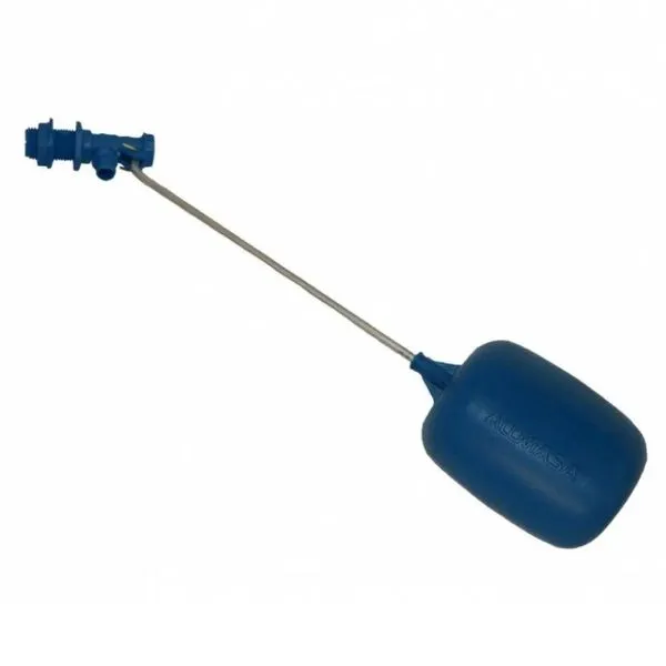 Torneira Boia para Caixa D Agua 1-2 2015 PVC Azul Controle Automatico de Nivel Alumasa