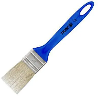 Trincha Media 728-1.1/2 Sintético Branco Tigre