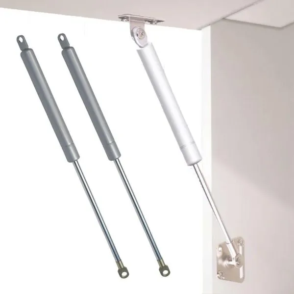 Par de Pistão Mola a Gás Amortex 784N-80Kgf para Porta de Móveis e Armários Cama Box-Baú