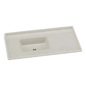 Pia de Cozinha Mármore Sintético 100x53cm Multimóveis CR20478