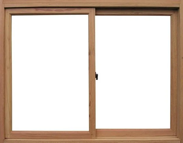 Janela de Madeira Angelim Sem Veneziana com 2 Folhas de Correr BH 119 120x100x13cm Vidro Liso