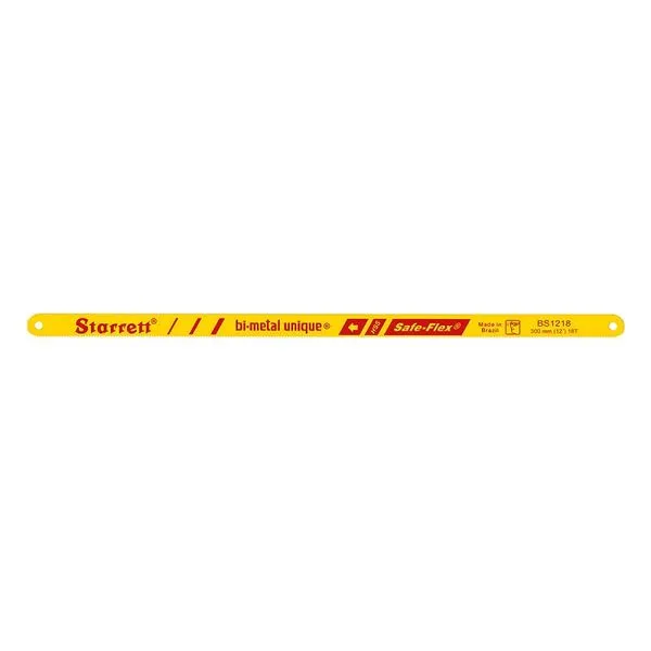 Lâmina Serra Manual 18 Dentes 12" com 1 Lâmina Starrett Lâmina Serra Manual 18 dentes-12" C/ 1 Lâmina Starrett