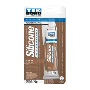 Silicone Neutro Tekbond Cobre 70g
