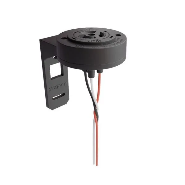 Tomada Base Giratória (360°) Com Suporte Plástico Para Relé Fotoelétrico Exatron