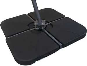 Base Para Ombrelone Rivatti Cruz Preto 60kg
