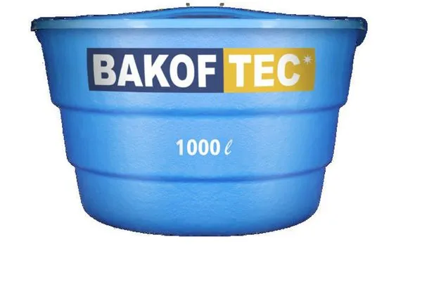 Caixa D'Água Fibra Bakof com Tampa 1000L