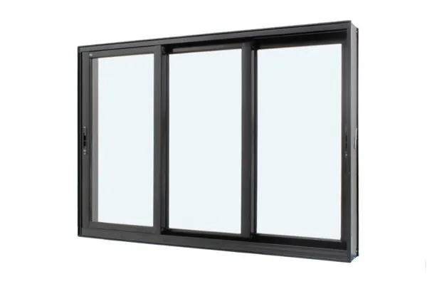Janela de Alumínio Maxx 03 Folhas Móveis Preto - 100x200