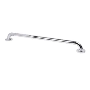 Alça De Apoio Banheiro Inox Barra 60cm Idoso Deficiente Cadeirante Acessibilidade Resistente Box