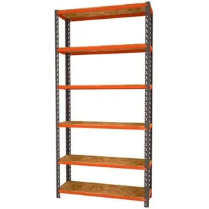 Estante Aço 6 Prat 1950x1000x600mm Trava sem Parafuso Até 480Kg