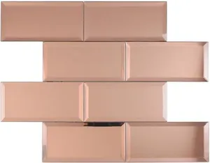 Pastilha de Vidro Glass Mosaic Mirror Champ 37,6X30,5Cm