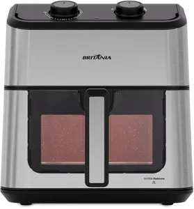 Fritadeira Elétrica / Air Fry Britânia BAF80A 8L Preta 110V