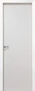 Porta de Madeira Acabada Branca GRANTOK 7985 85X214X15 Esquerda Regulável de 15 a 18cm MDF