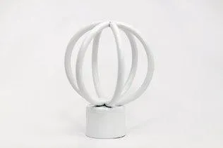 Ponteira Para Varão de Cortina Globo 28mm Branco DEVICTOR