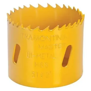 Serra Copo Bi-metálica Tramontina 25 Mm 1" Master Dentes De Aço Rápido Hss