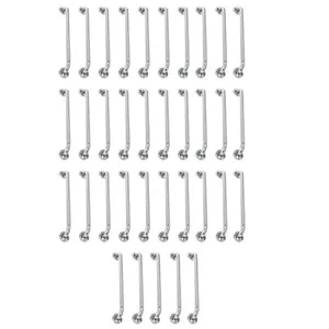 Alça De Apoio Barra Inox 80cm Segurança Kit 34 Unidades Acessibilidade Gestante