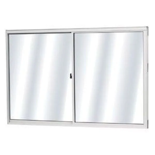 Janela de Correr 2 Folhas Móveis MGM Branco - 100x150