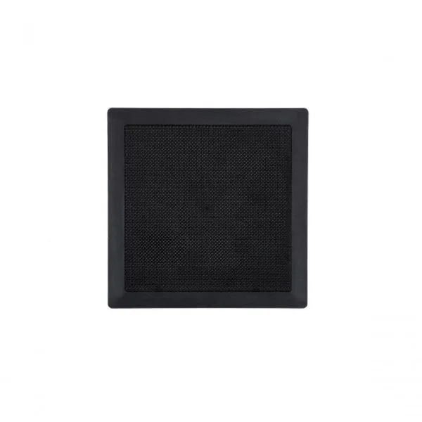 Arandela Fiamon Quadrada 6 Coaxial 50rms 8r - Preta