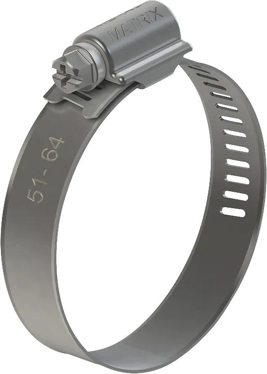 Abraçadeira rosca sem fim 57 mm a 70 mm pacote 10 peças METALMATRIX