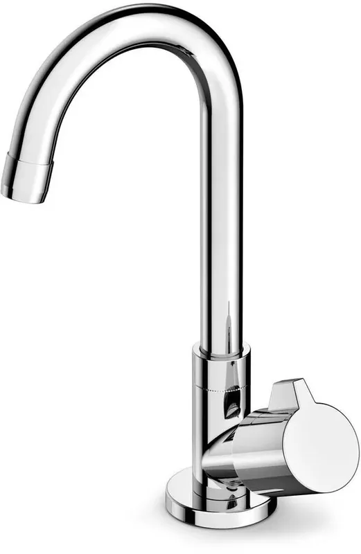 Torneira Pia Banheiro Celite de Mesa Bica Alta Fit Cromado B5005CNCRB