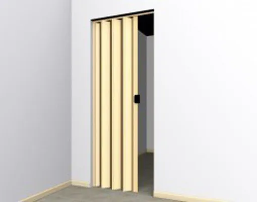 Porta Sanfonada PVC Plasbil 821 80X210 Areia