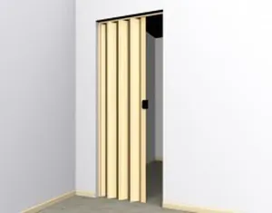 Porta Sanfonada PVC Plasbil 821 80X210 Areia