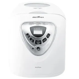 Panificadora Multipane Antiaderente Branca Britânia 220V