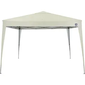 Tenda Gazebo 3x3m Bel Poliéster Bege Estrutura Alumínio