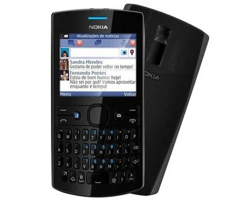 Telefone Celular Nokia Asha 205 Desbloqueado Preto