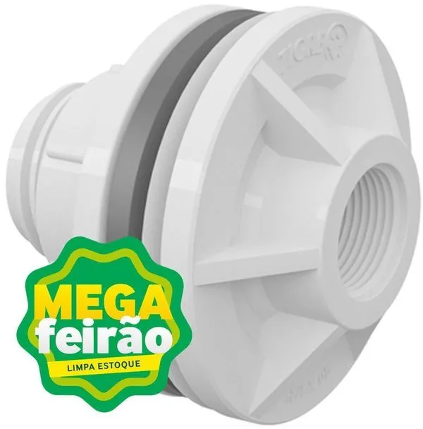 Adaptador Flange Para Caixa D'Água Tigre 1/2"