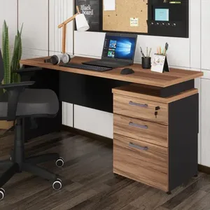 Escrivaninha Mesa Escritório 150cm 3 Gavetas Flex Multimóveis CR25316