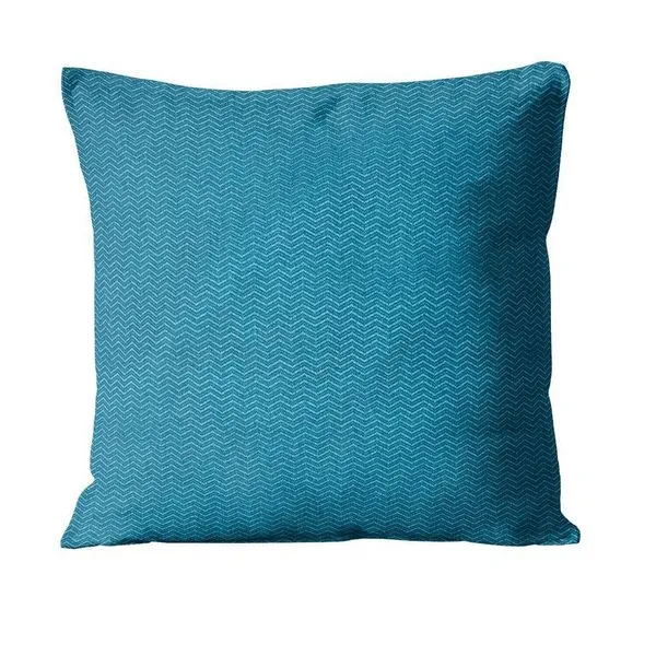 Capa P/ Almofada Texturizada 43x43cm - Cap0046 - Azul