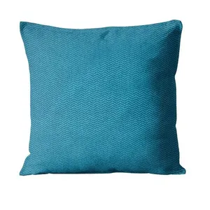 Capa P/ Almofada Texturizada 43x43cm - Cap0046 - Azul