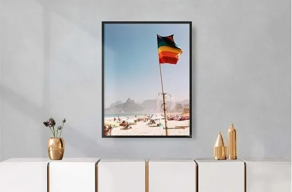 Quadro Decorativo Illuminato Bandeira LGBTQIA+ 60x90cm