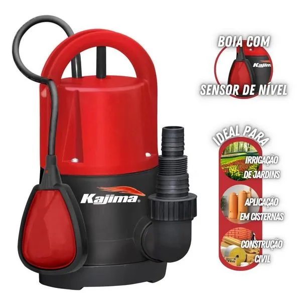 Bomba De água Kajima Qwl105 116l/min Elevação De água 220v