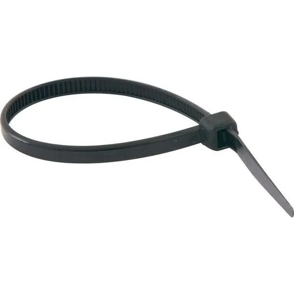 Abraçadeira De Nylon, Preta, 200 Mm X 3,6 Mm, Com 1.000 Peças, Vonder Ostenvonder