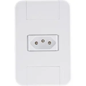 Conj 4x2 1 Tomada 2p+t 10 A 250 V Tramontina Tablet Branco