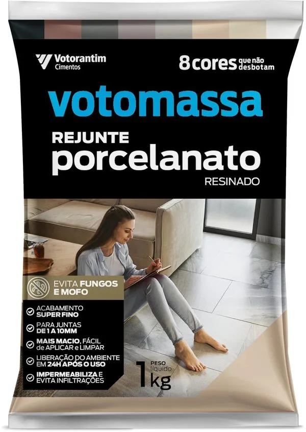 Rejunte Votoran Flexível Corda 1Kg