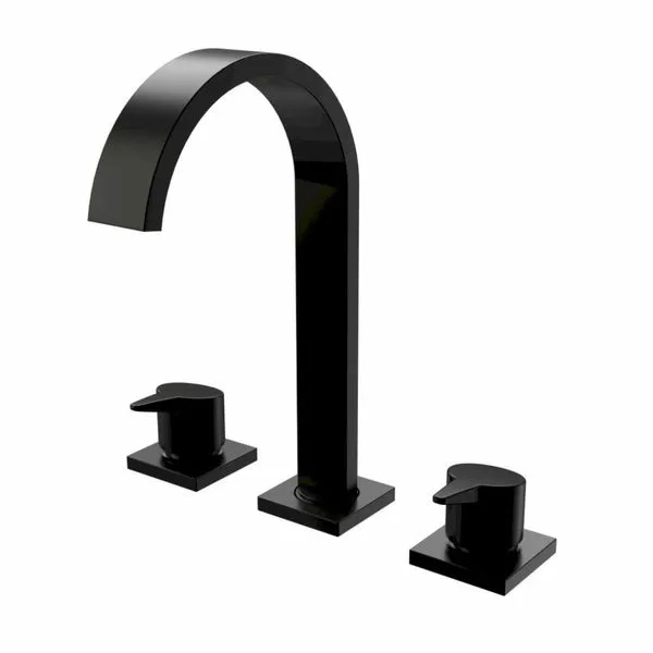 Torneira Misturador Pia Banheiro Romar de Mesa Ba Vite Black Dn15
