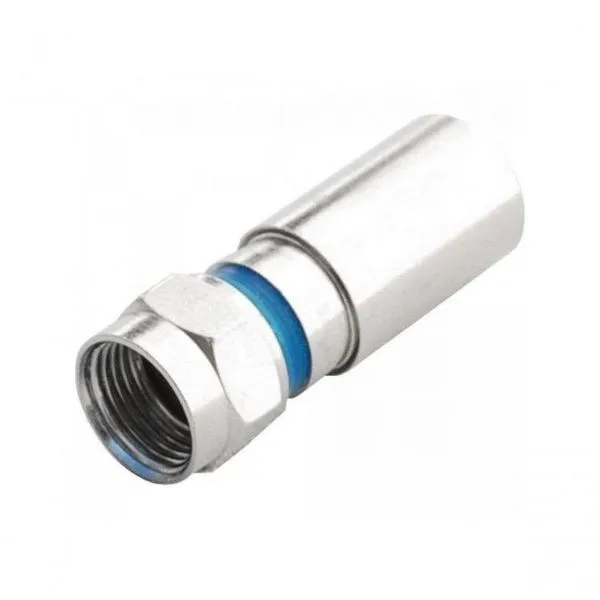 Conector F Compressão Cnf-60012a Rg6 Proeletronic - Cem - 100