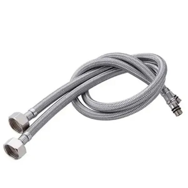 Engate Rabicho 80cm Monocomando Par Misturador Kit 8 Unidades Mangueira Flexivel Torneira