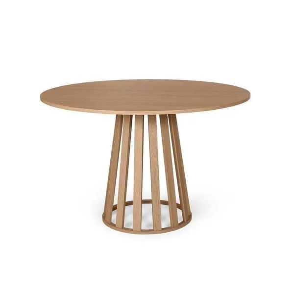 Mesa De Jantar Redonda 4 Lugares 90cm Tália Jade - Straub Web