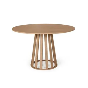 Mesa De Jantar Redonda 4 Lugares 90cm Tália Jade - Straub Web