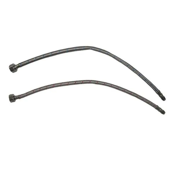 Engate Rabicho Par Monocomando Kit 60 Uni Mangueira Torneira Misturador Agua Quente Fria Flexivel