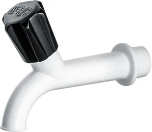 Torneira Pia Cozinha de Plástico Herc de Parede Curta 1/2" 1126