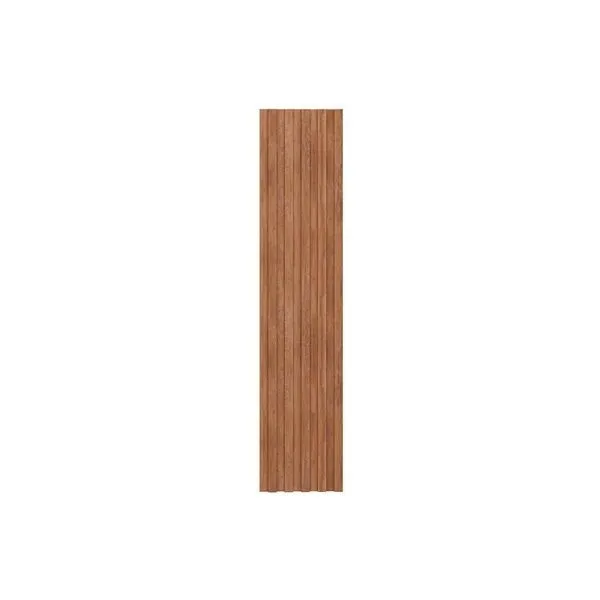 Multiuso De Cozinha Painel De Edição P- Fechamento Ripado Bella 2620 230x50x3,0cm Branco - Carraro