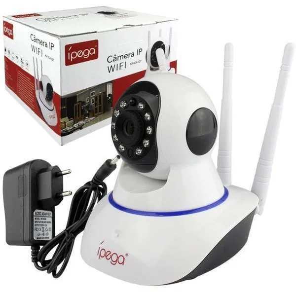 Câmera Ip Wireless Infravermelho 720P Suporte Andoid Ios