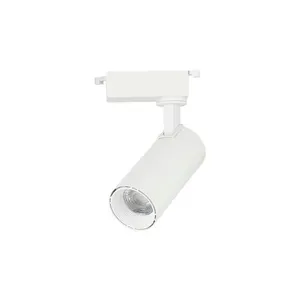Spot Direcionável Para Trilho Eletrificado Nordecor Nize 10w Bivolt Branco 3000k Luz Amarela 6476