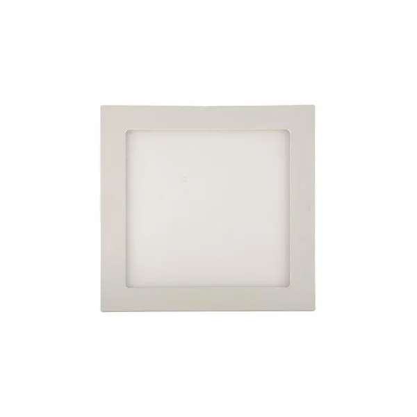 Painel De Led Blumenau Slim Quadrado De Embutir 12w Bivolt 4100k Luz Neutra