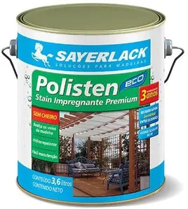 Stain Polisten Sayerlack Acqua Renner Castanheira 3,6L