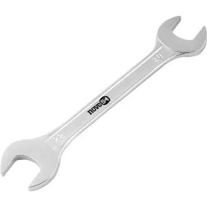 Chave Fixa 20x22mm em Aço Carbono Cromado Fosco - NOVE54